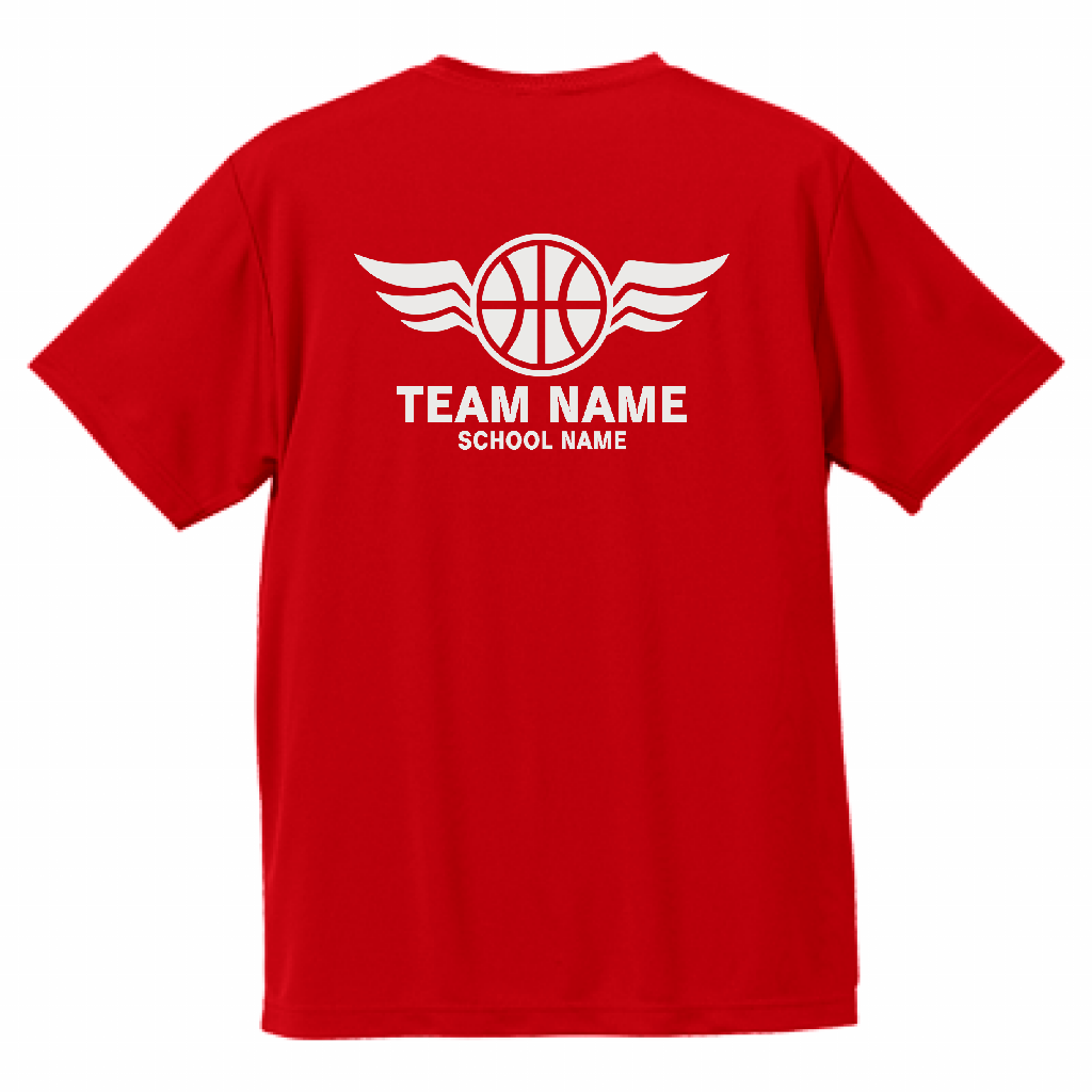 United Athle 4.7oz ドライシルキータッチTシャツ エンブレム風
